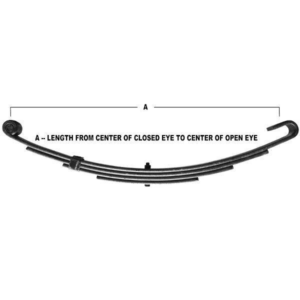 open eye leaf spring