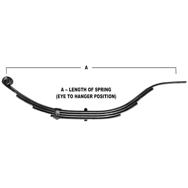 slipper style leaf spring