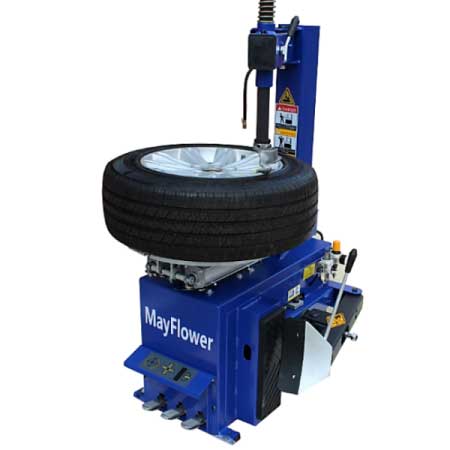trailer tire mounting machine at American Discount Marine